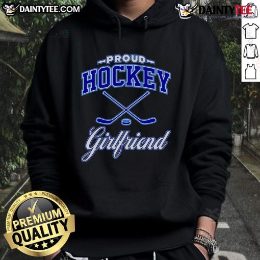 Good Proud Hockey Girlfriend Hoodie in vibrant colors, showcasing team spirit and style for hockey enthusiasts.