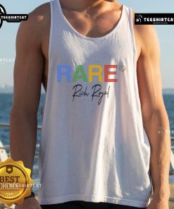 Good Rare Rich Royal Tank Top in vibrant colors, perfect for casual wear and summer fashion. Stylish and comfortable design.