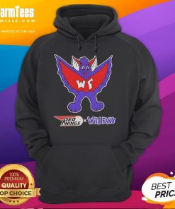 Good Red Wings vs Wild Fang Hoodie showcasing vibrant team colors and logo for hockey fans.