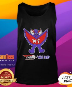 Good Red Wings vs Wild Fang tank top featuring a bold design for hockey fans, perfect for game day attire.