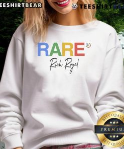 Good Rich Royal Rare Collab Sweatshirt featuring a stylish design and premium fabric for a trendy casual look.