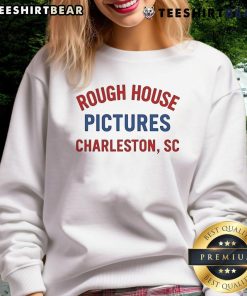 Cozy Good Rough House sweatshirt featuring Charleston SC design, perfect for casual style and local pride.