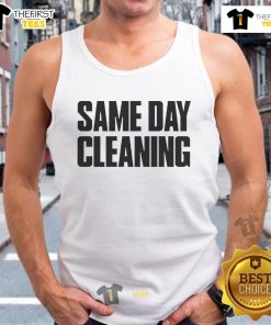 Good Sammy Virji same day cleaning tank top featuring a stylish design, perfect for quick and efficient cleaning tasks.