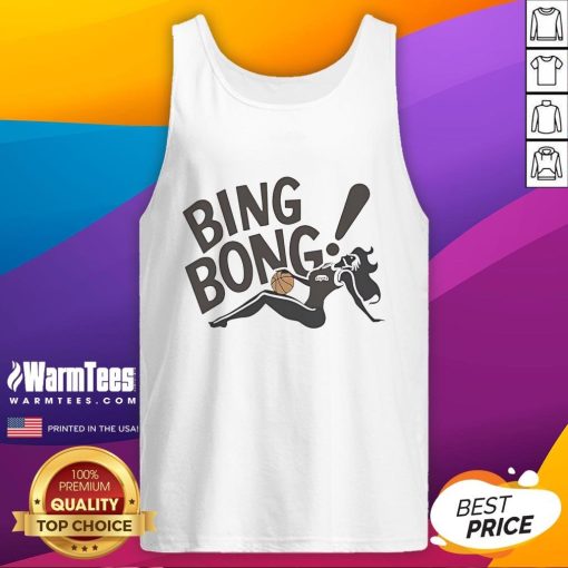 Girl wearing a 'Good San Antonio Spurs' tank top, showcasing team spirit and style at a basketball game.
