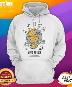 Good San Antonio Spurs NBA Champions hoodie celebrating victories from 1999 to 2014 with vibrant team colors.