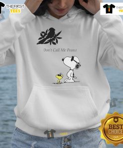 Good Snoopy Don't Call Me Peanut Hoodie featuring Snoopy graphic in vibrant colors, perfect for casual wear.