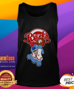 Good Stitch Play Baseball Cincinnati Reds tank top featuring vibrant team colors and sporty design for fans.