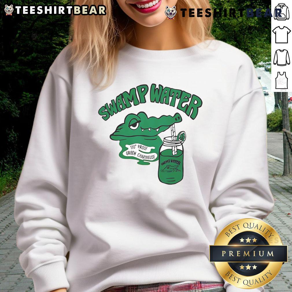 Good Swamp Water 110 Proof Green Chartreuse Sweatshirt Good Swamp Water 110 Proof green chartreuse sweatshirt, perfect for stylish comfort and outdoor adventures.