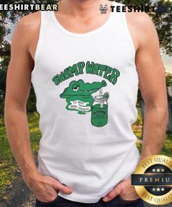 Good Swamp Water 110 Proof Green Chartreuse Tank Top showcasing vibrant green color and stylish design for summer wear.