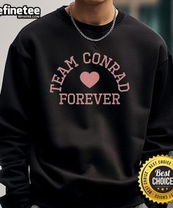 Comfortable Good Team Conrad Forever Heart sweatshirt in cozy fabric, perfect for casual wear and team spirit.