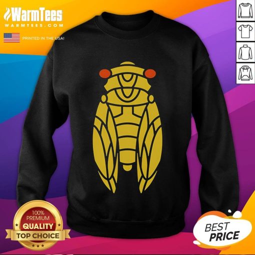 Good The Bitter Southerner Cicada sweatshirt featuring vibrant design, perfect for stylish, casual wear enthusiasts.