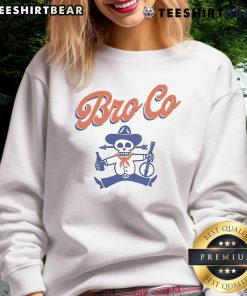 Alt Text: Good The Brothers Comatose BroCo Skeleton Sweatshirt featuring a unique graphic design for music fans and casual wear.