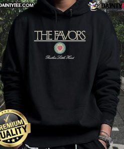 Good The Favors Restless Little Heart Hoodie in pastel colors, showcasing a cozy design perfect for casual wear.