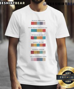 Good The Royal Tenenbaums The Life Aquatic With Steve Zissou T-Shirt featuring iconic film graphics and vibrant colors.