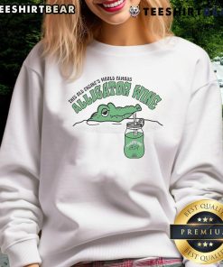 Good This Old Engine World Famous Alligator Wine Mix It Up Together Sweatshirt featuring vibrant graphics and cozy design.