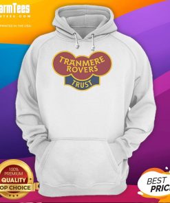 Good Tranmere Rovers Trust hoodie featuring the club logo, perfect for fans supporting Tranmere Rovers.