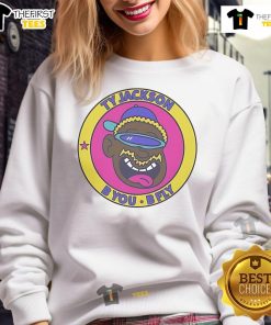 Alt Text: Good Ty Jackson B You B Fly sweatshirt in vibrant colors, perfect for casual wear and stylish comfort.