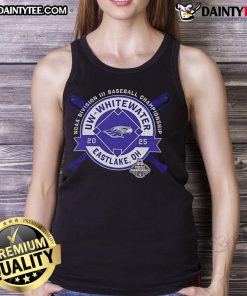 Good UW Whitewater NCAA Division III Baseball Championship tank top in Eastlake, OH, 2025, showcasing team spirit and style.