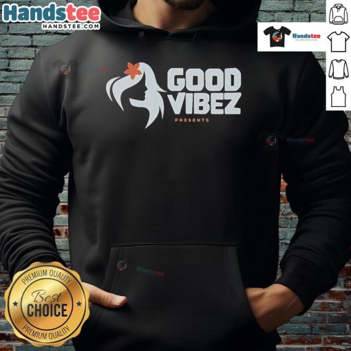 Good Vibez Silhouette Hoodie featuring a stylish design, perfect for casual outings and streetwear fashion.