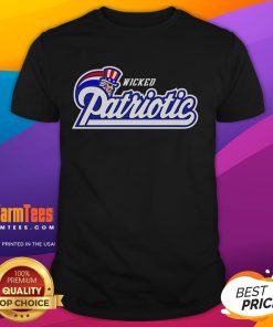 Good Wicked Patriotic 4th of July USA Pride T-Shirt featuring bold red, white, and blue design for Independence Day celebrations.