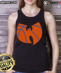 Good Wu-Tang Clan X New York Knicks logo tank top featuring vibrant graphics and a stylish design for fans.