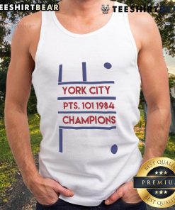Good York City PTS 101 19884 Champions tank top showcasing a stylish design for sports enthusiasts.