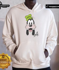 Goofy Disney big face hoodie featuring vibrant colors and playful design, perfect for Disney fans and cozy casual wear.