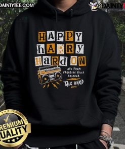 Happy Harry Hard-On Hoodie featuring a vibrant design, perfect for casual wear and making a bold fashion statement.