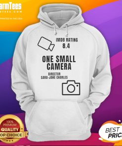 Happy One Small Camera Film Hoodie featuring a vibrant design, perfect for photography enthusiasts and casual wear.