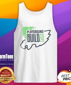 Happy Philadelphia Eagles Playground Build 2025 tank top featuring vibrant team colors and a playful design for fans.