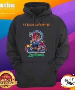 Happy St. Louis Cardinals Zootopia 2 hoodie featuring vibrant colors and a playful design for fans and collectors.