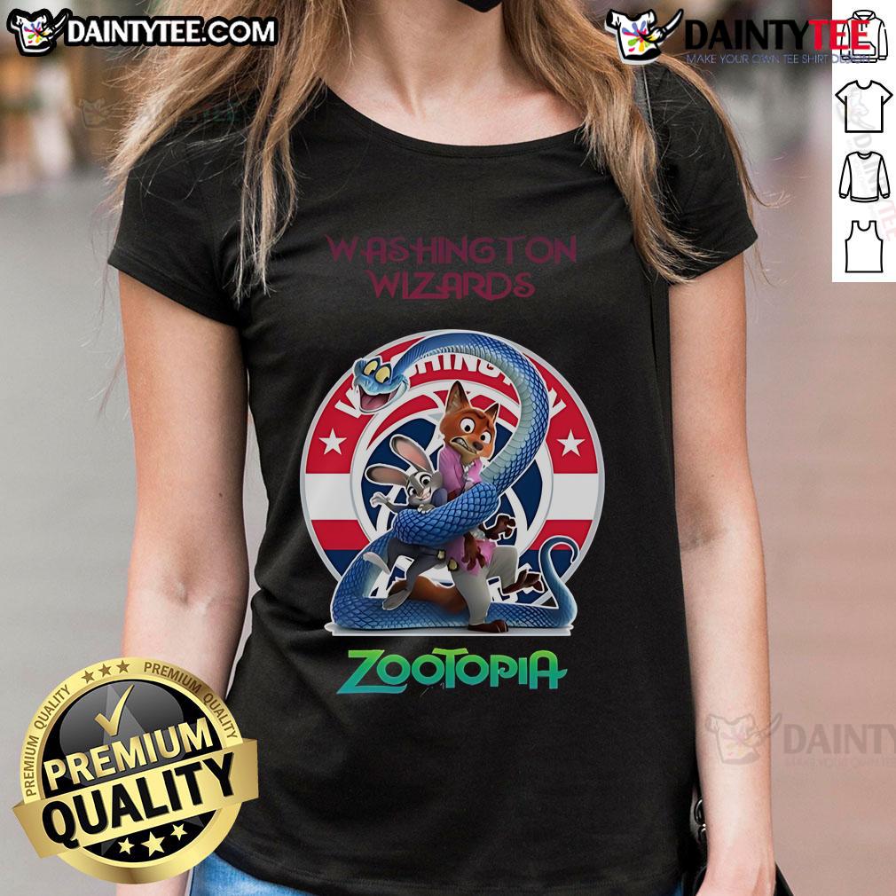 Happy Washington Wizards Zootopia 2 Ladies Tee Happy Washington Wizards Zootopia 2 Ladies Tee featuring vibrant graphics and a stylish design for fans.
