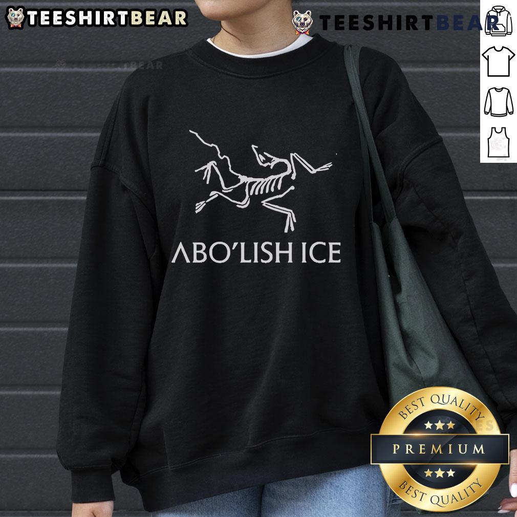 Hot Abolish Ice The Gorp Sweatshirt Hot Abolish Ice The Gorp Sweatshirt in vibrant design, perfect for making a statement while staying cozy and stylish.