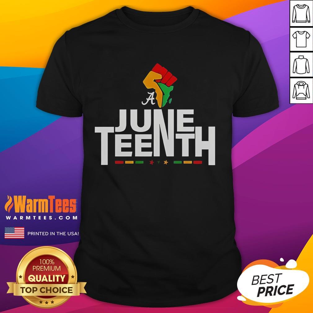 Hot Alabama Crimson Tide Juneteenth Heritage 2025 T Shirt Hot Alabama Crimson Tide Juneteenth Heritage 2025 T-Shirt showcasing vibrant design and team spirit for celebration.