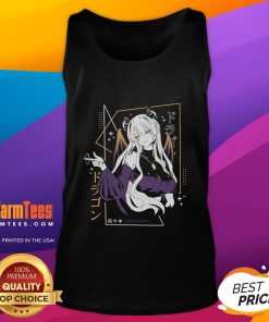 Alt Text: Hot Angora Zailia Cosmic Stardust Vtuber tank top featuring a vibrant cosmic design and stylish cut for fans.