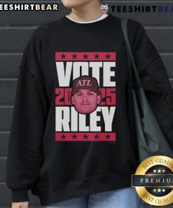 Hot Austin Riley 2025 Vote Sweatshirt featuring bold graphics, perfect for supporters of the Atlanta Braves star.