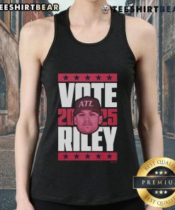 Hot Austin Riley 2025 Vote tank top featuring bold graphics, perfect for showing support during the election season.