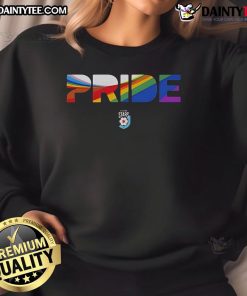 Hot Chicago Stars FC LGBT Pride sweatshirt featuring vibrant colors and a stylish design, perfect for showing your pride.