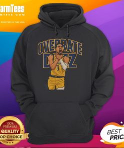 Alt Text: Hot Haliburton Choke Overrate Deez Hoodie in vibrant colors, featuring a trendy design and comfortable fit.