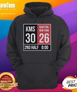 Hot Kirk Comeback hoodie featuring Barstool New York design, perfect for 2nd half fans and stylish comfort.