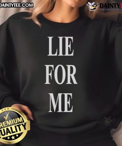 Hot Mxdvs Lie For Me sweatshirt featuring a stylish design, perfect for casual wear and street fashion enthusiasts.