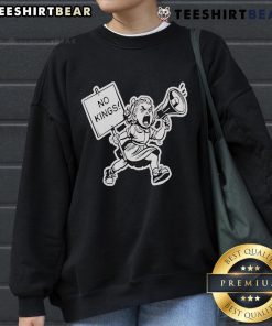 Hot No Kings Protest 2025 sweatshirt featuring bold graphics and vibrant colors, perfect for supporters of social movements.
