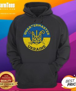 Hot Quartermaster for Ukraine special edition hoodie featuring unique design and bold colors, perfect for supporters.