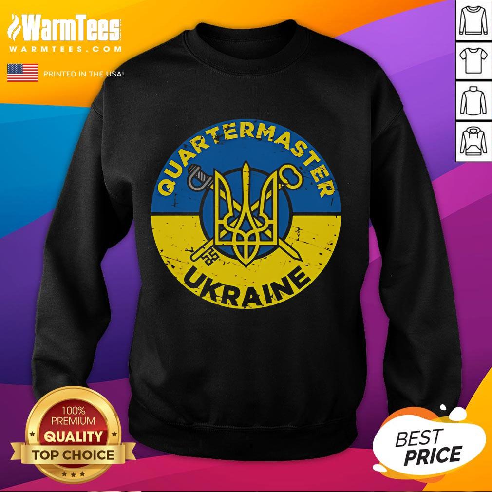 Hot Quartermaster For Ukraine Special Edition Sweatshirt Hot Quartermaster for Ukraine Special Edition Sweatshirt featuring bold design and vibrant colors for stylish support.