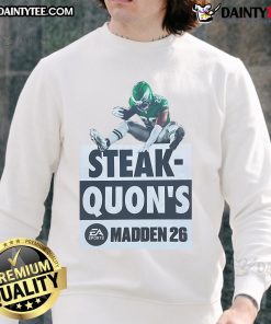 Alt Text: Hot Steak Quons Madden 26 Sweatshirt featuring a vibrant design, perfect for gaming fans and stylish comfort.