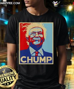 Hot Trump Chump Hope T-Shirt design featuring bold graphics and vibrant colors for political satire enthusiasts.