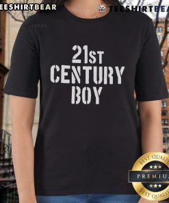 Nice 21st Century Boy Ladies Tee in vibrant colors, perfect for casual wear and showcasing modern style.