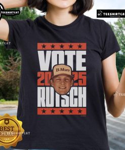 Adley Rutschman 2025 Vote Ladies Tee featuring a stylish design and vibrant colors for fans and supporters.