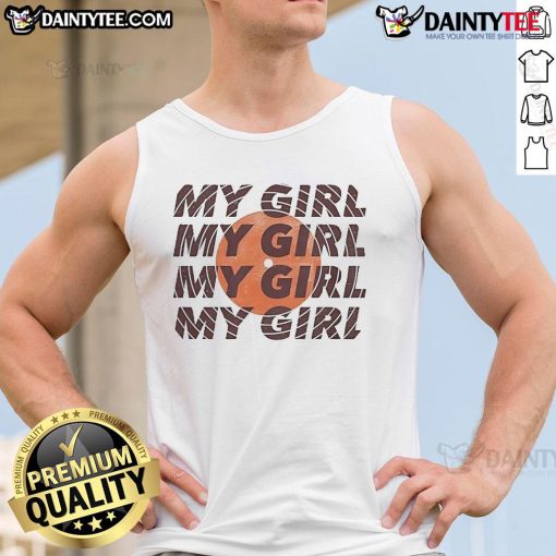 Stylish Nice Ain't Too Proud My Girl Tank Top featuring vibrant colors and a trendy design for casual wear.