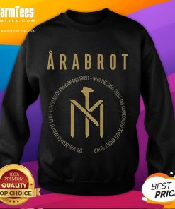 Alt Text: Nice Arabrot Who Do You Love Sweatshirt featuring a stylish design perfect for casual wear and expressing love.